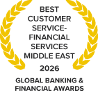 Best Customer Service - Financial Services Middle East
