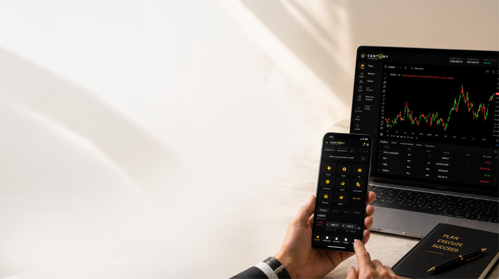 Century Trader App