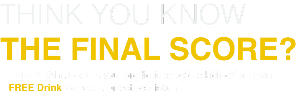 Think you know the final score