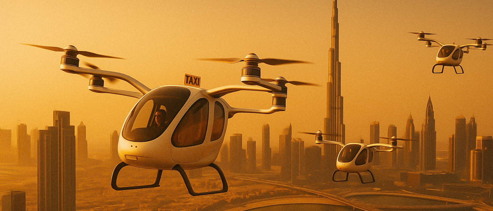 Drone Delivery to Air Taxis – UAE Leading the Air Corridor Monetization