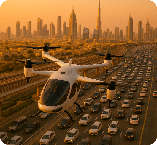 Air Corridor Mapping – UAE Leading in Urban Air Mobility