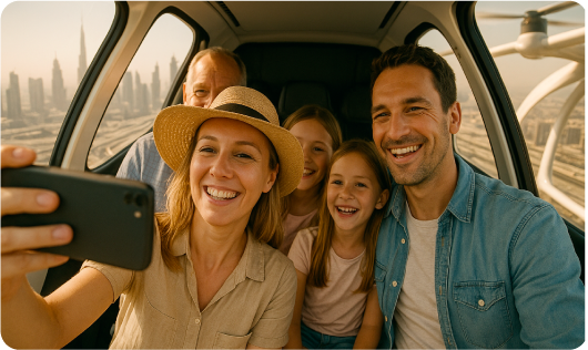 Tailored UAM-Based VIP Tourism Packages  