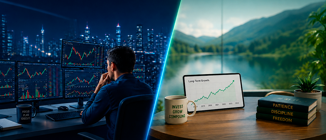 What is Active Trading and Passive Trading